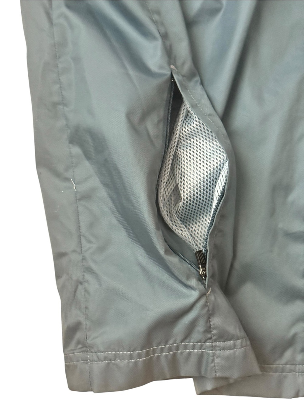 Adidas Men's Vintage Y2K Teal & Light Blue Windbreaker Jacket, L - Picture 4 of 9